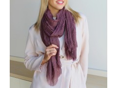    Női könnyű sál - 90x180 cm Női sapka,kesztyű,sál