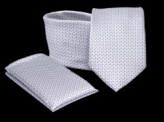    Prémium nyakkendő szett - Ezüst Szettek