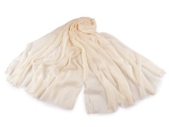              Muszlin sál - Ecru Női divatkendő és sál