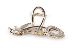             Fém hajcsatt strasszal Ékszer, hajdísz