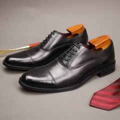                            Marhabőr férfi cipő - Fekete Férfi cipő