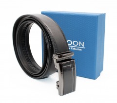                      Tycoon férfi bőr öv díszdobozban - Fekete Férfi öv, ékszer