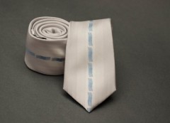   Prémium slim nyakkendő -  Ecru mintás Mintás nyakkendők