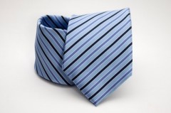    Prémium nyakkendő - Kék csíkos 