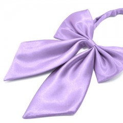   Szatén női csokornyakkendő - Orgonalila Női nyakkendők, csokornyakkendő