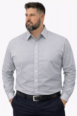 Goldenland extra hosszúujjú ing - Szürke Extra méret