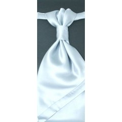    Goldenland francia nyakkendő,díszzsebkendővel - Halványkék Francia, Ascot, Különlegesség