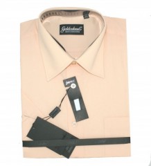                   Goldenland rövidujjú ing - Halványbarack Egyszínű ing
